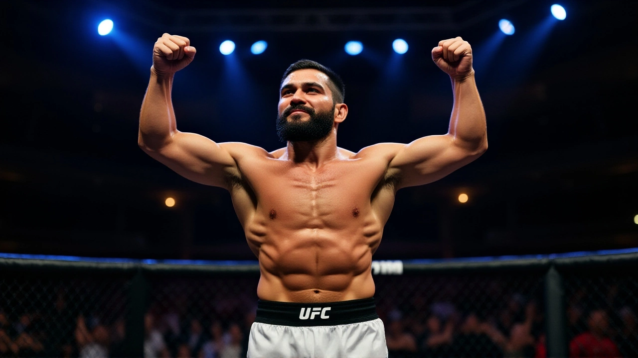 Asu Almabayev Submits Alex Perez in Stunning UFC Qatar Guillotine